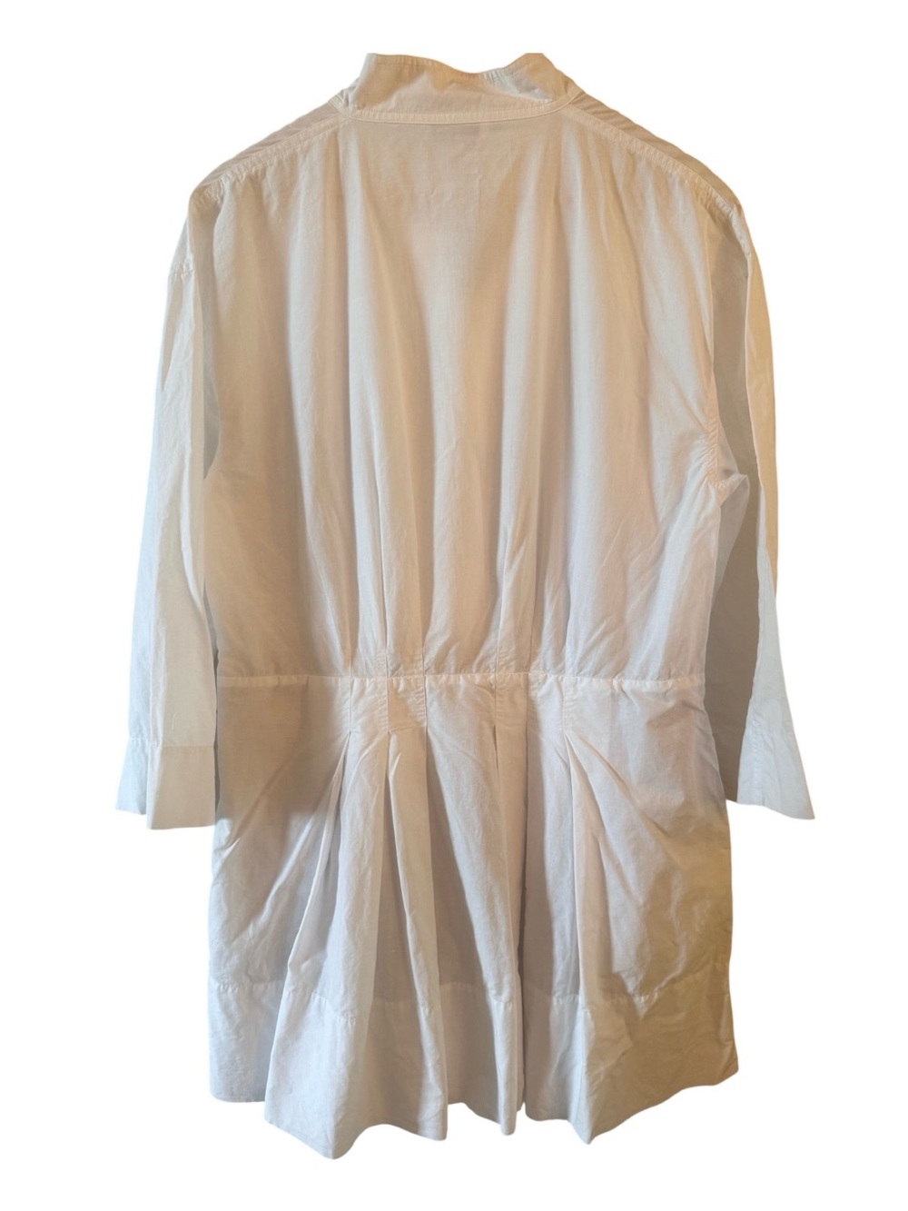 Vince Mini Pleated Dress Size Large White - Picture 3 of 9